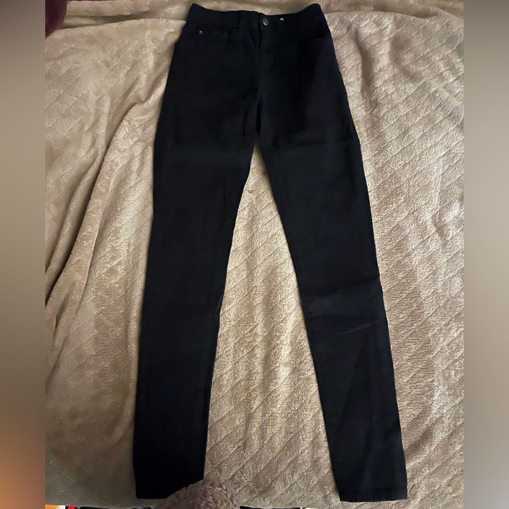Arizona black hi rise skinny jeans